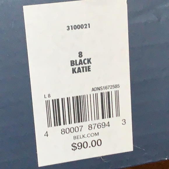 NEW Kari Blue Black Moto Boots With Heel and Faux Fur Trim - Picture 7 of 14